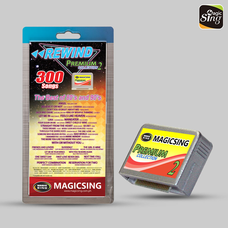 Magic Sing Song Chip | Premium Collection 2 | 300 OPM and International Songs