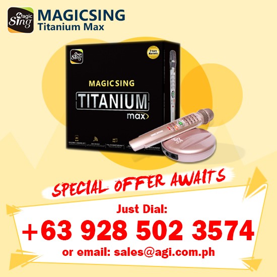 MagicSing Titanium Max
